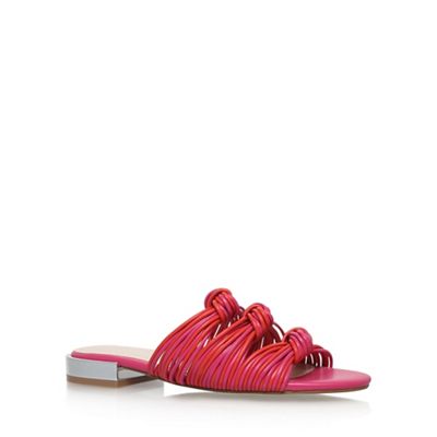Pink 'Xenon' flat sandals